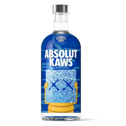 ABSOLUT KAWS 750ml bottle