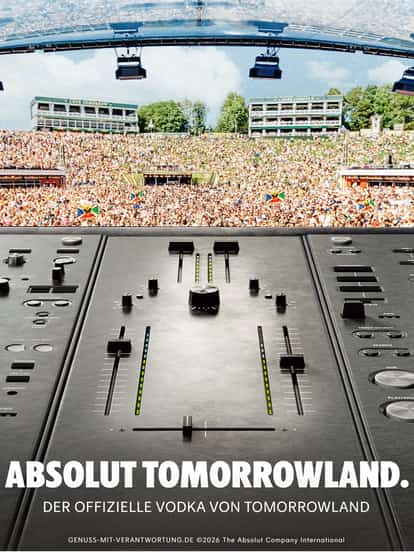 ABSOLUT Tomorrowland 2026 DJ Pult KV 4x5