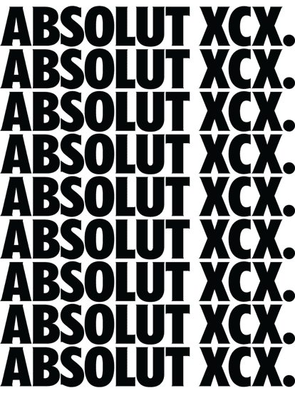 Charli XCX. written out