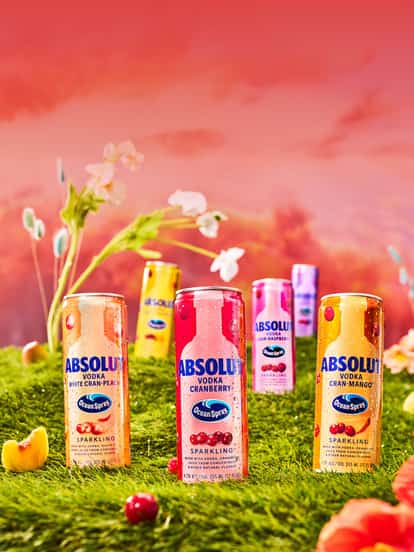 Mobile Absolut Cans Ocean Spray