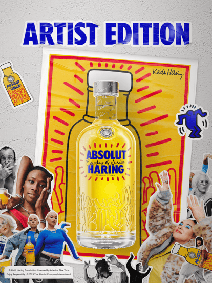 absolut haring edition