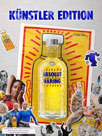 Absolut Haring Limited Edition 2025 Absolut Vodka