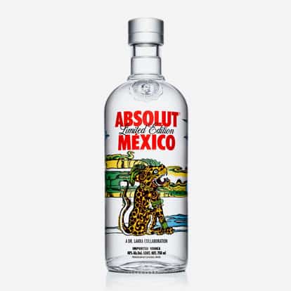 Absolut Mexico Bottle