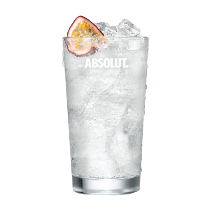 absolut passionfruit soda