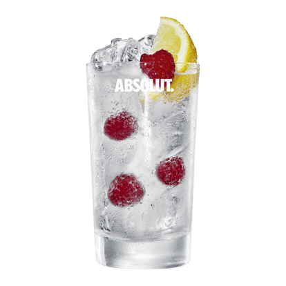 absolut raspberri soda
