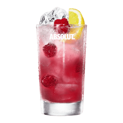 absolut raspberri collins