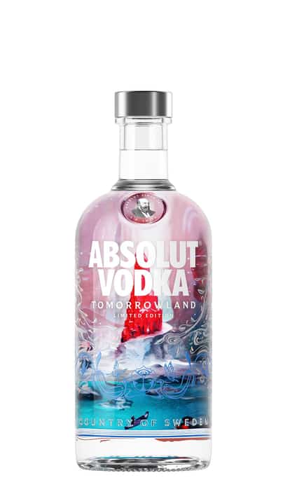 Absolut Tomorrowland 700ml packshot front