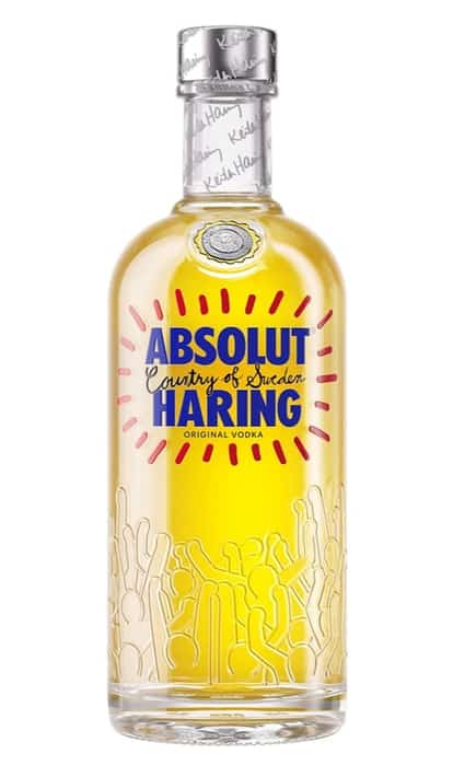 Absolut Haring Künstler Edition 2025 - Absolut Vodka Limited Edition 2025 Packshot