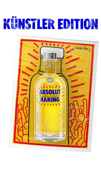 Absolut Haring Künster Edition - Limited Edition Absolut Vodka 2025
