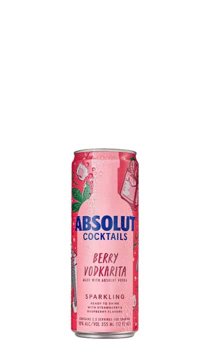 Cans   container   BERRY VODKARITA