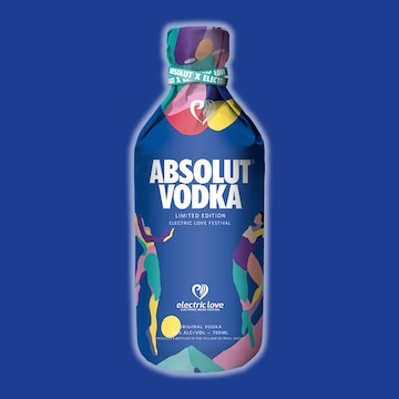 Absolut Electric Love Festival Limited Edition 2023