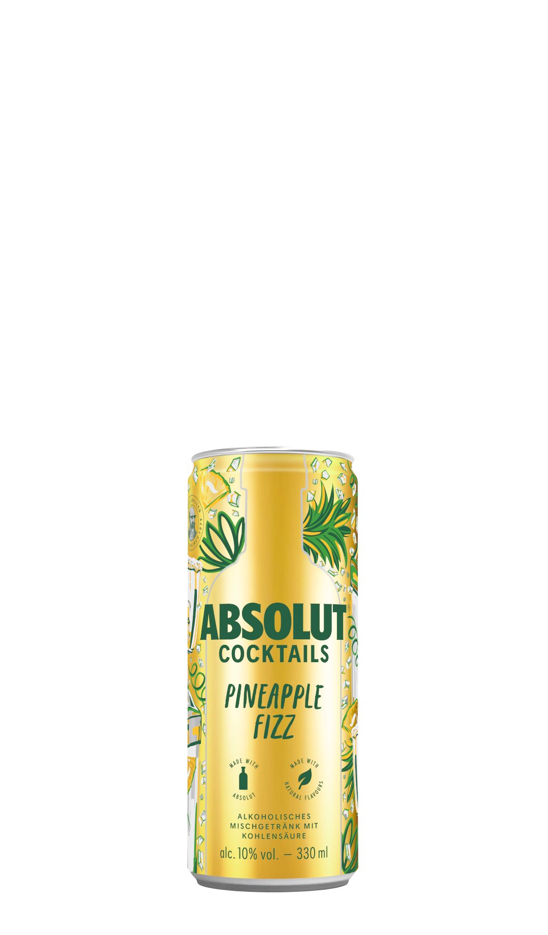 Absolut Pineapple Fizz - Wodka mit Ananasaroma | Absolut Vodka