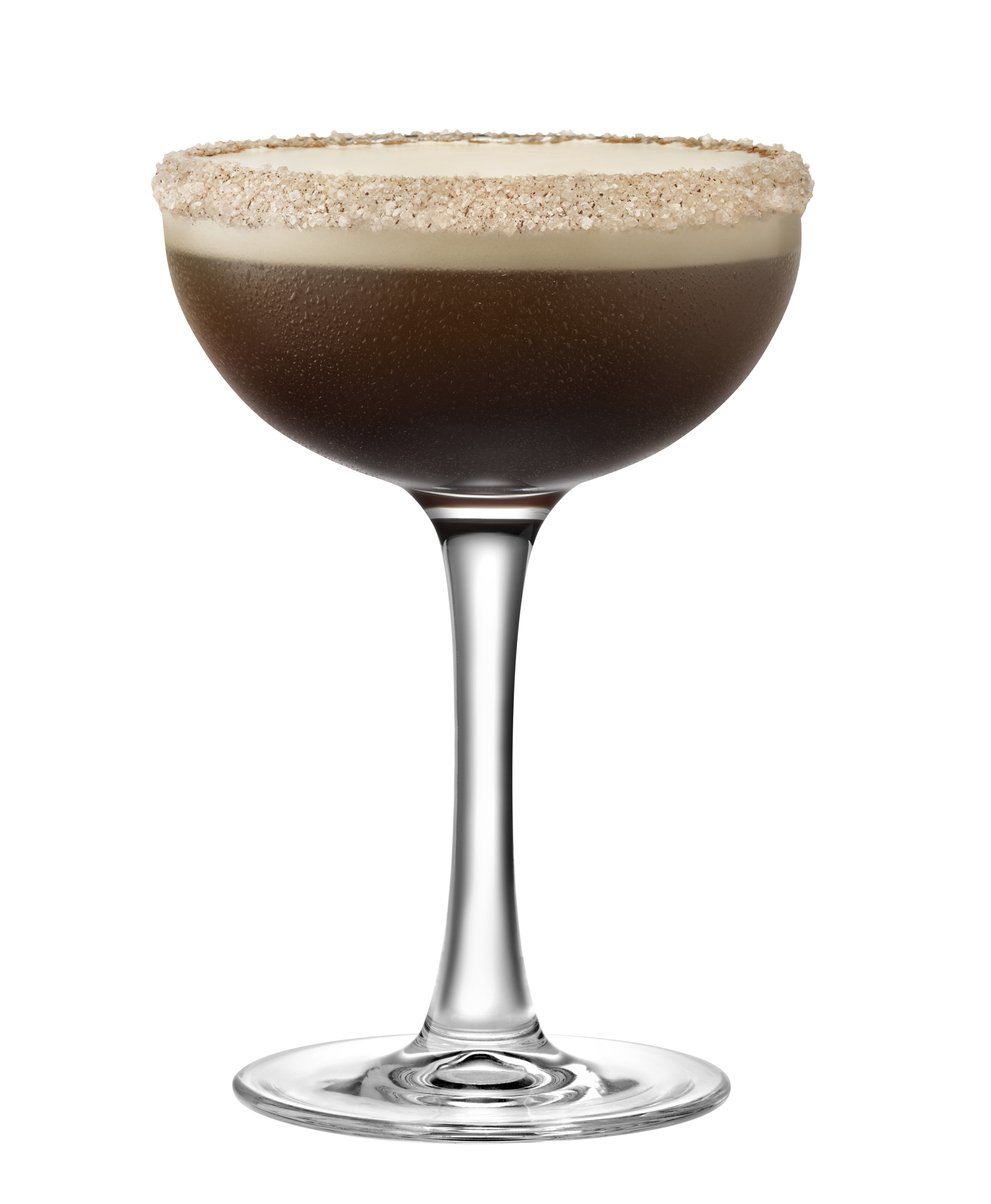 Pumpkin Spice Espresso Martini against white background