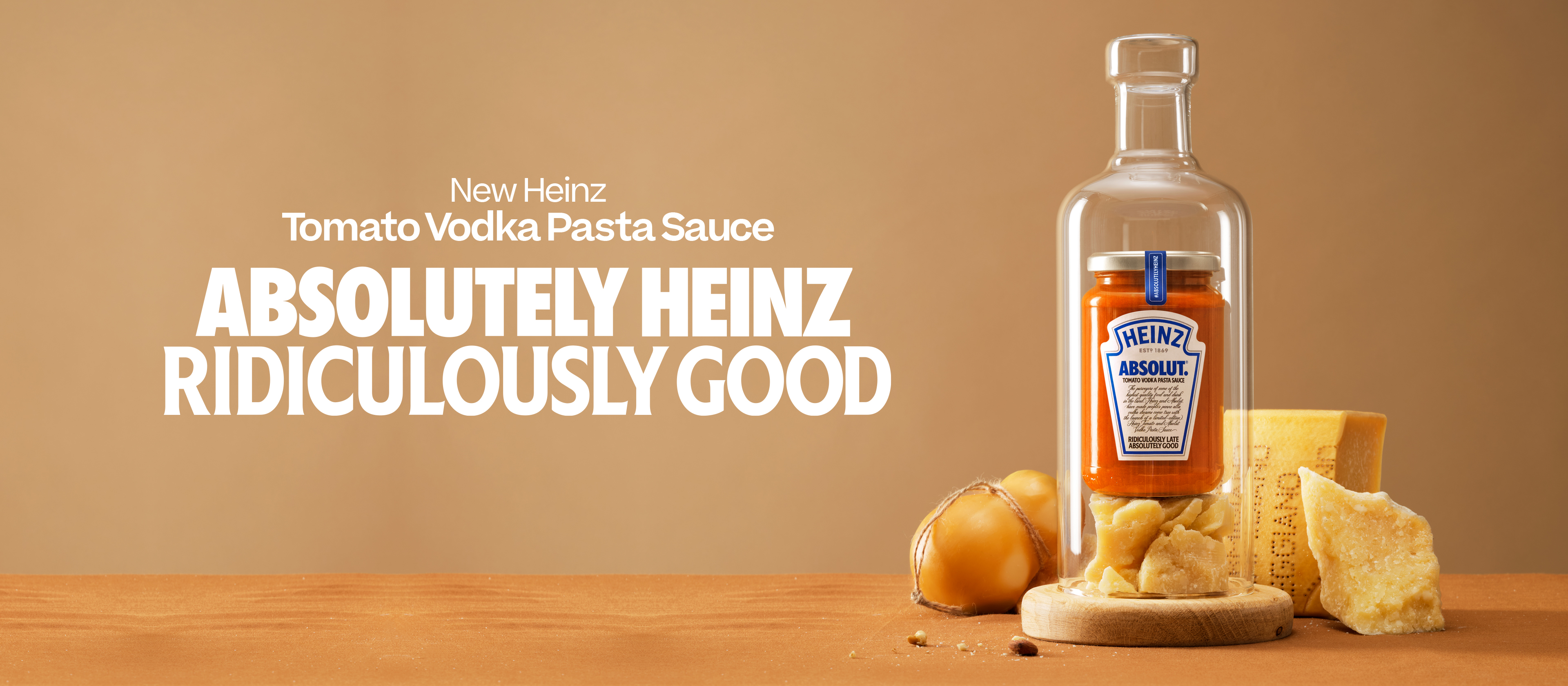 Heinz x Absolut Tomato Vodka Pasta Sauce