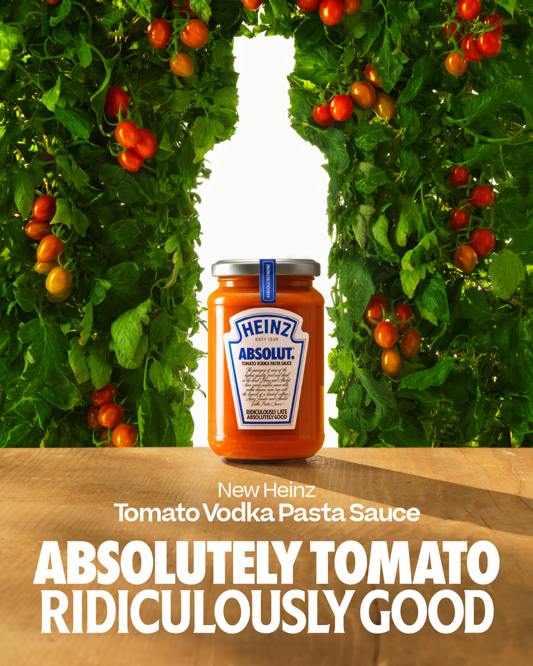Heinz x Absolut Tomato Vodka Pasta Sauce