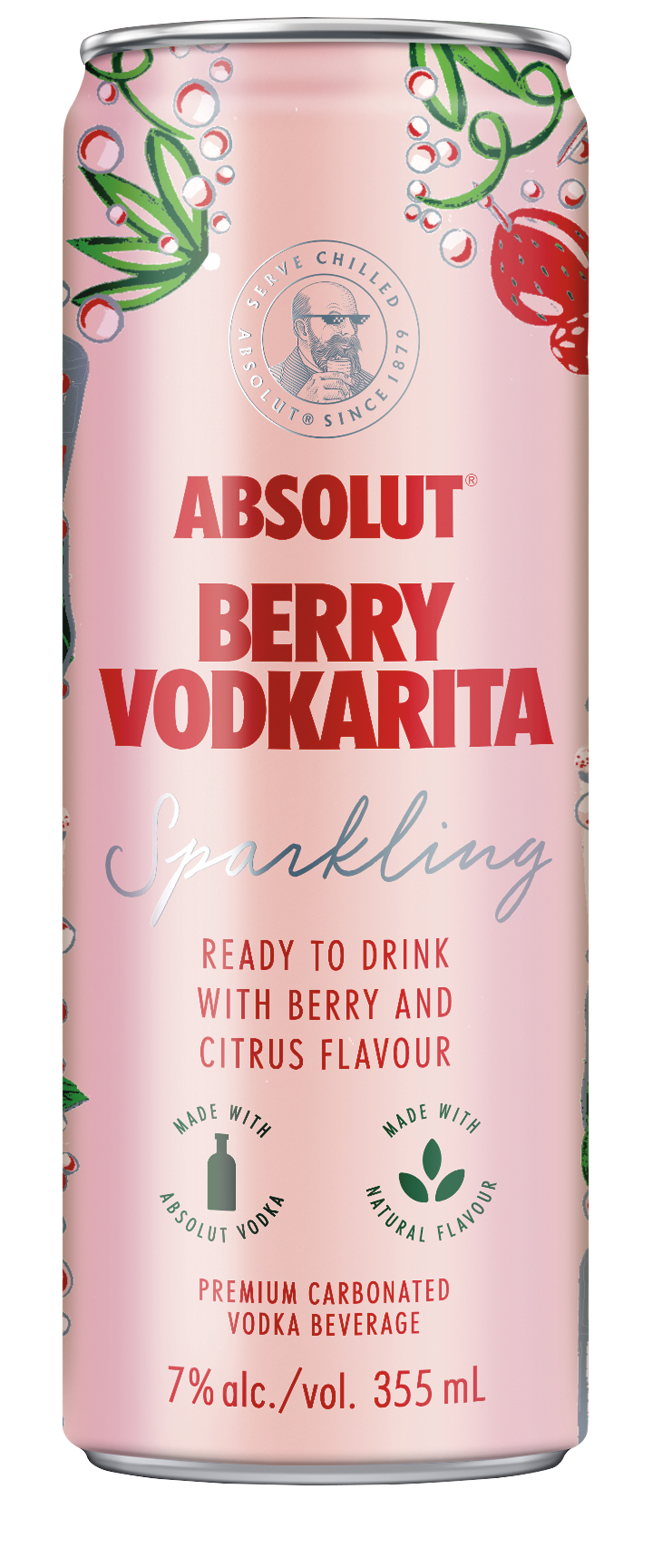 Absolut Berry Vodkarita Absolut Vodka