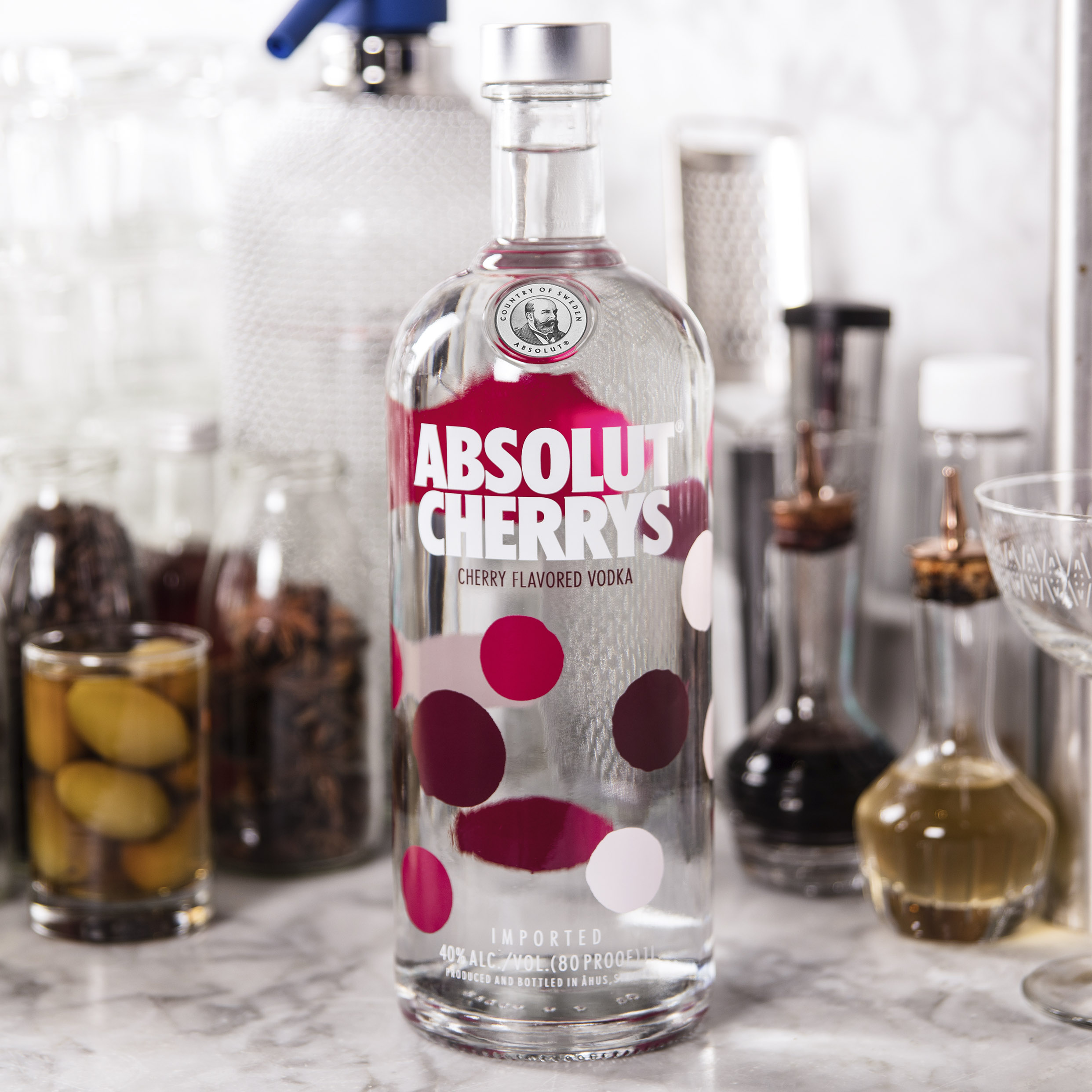 Cherry Vodka Absolut Cherrys