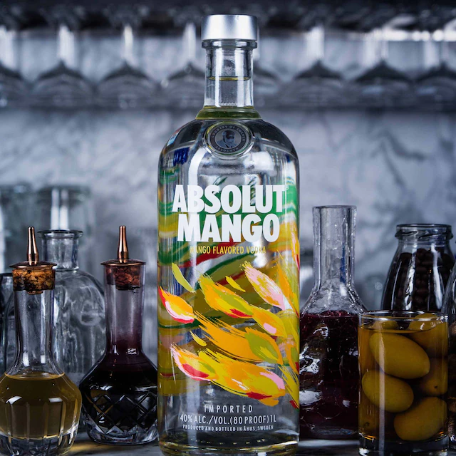 product page absolut mango mobil version