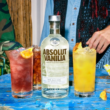 Absolut Vanilia with Cocktails 